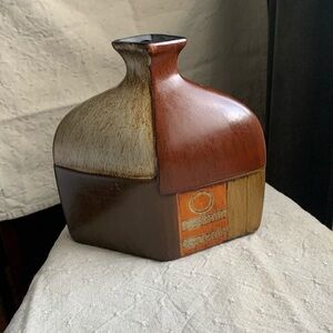 Vintage rustic pottery vases